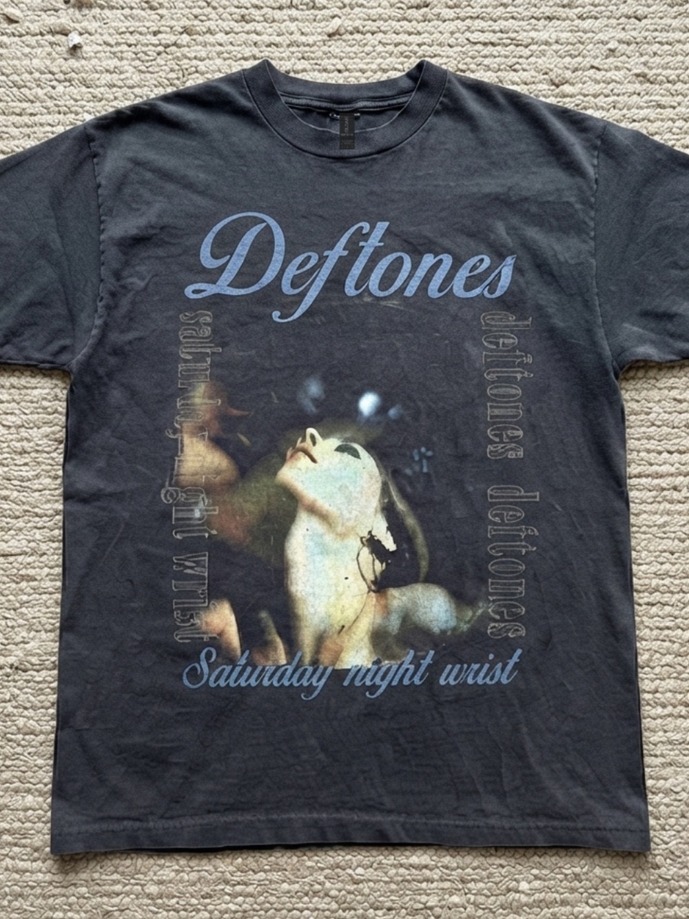 Gildan Black Deftones Graphic Tee